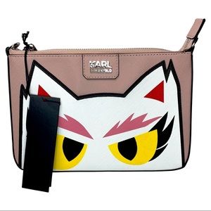 NWT Karl Lagerfeld Monster Choupette Crossbody